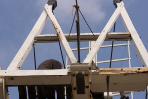 Several places where you can see the rot